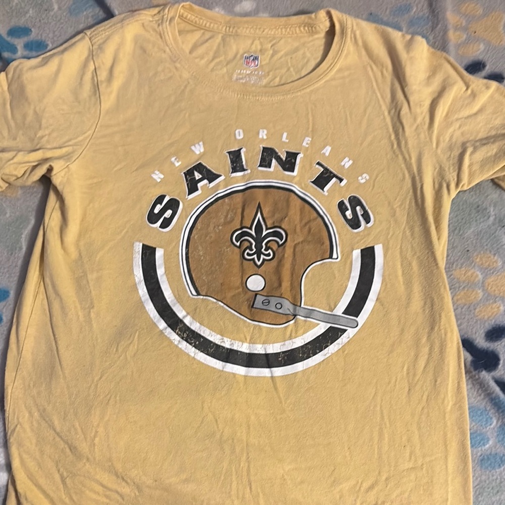 Youth New Orleans Saints Yellow T-Shirt